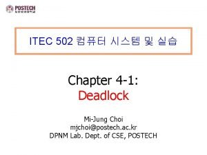 Deadlock