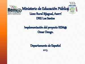 Liceo rural bijagual