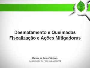 Desmatamento e Queimadas Fiscalizao e Aes Mitigadoras Marcos