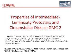 Properties of Intermediate Luminosity Protostars and Circumstellar Disks