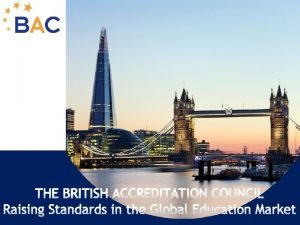 Bac british accreditation council
