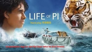 Hand play Congratulation Ang Lee won the Oscar