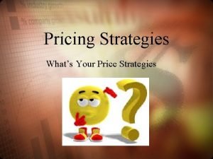 Optional product pricing meaning