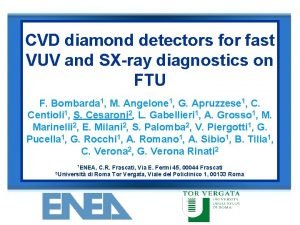 CVD diamond detectors for fast VUV and SXray