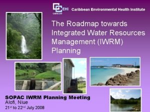 Caribbean environmental health institute