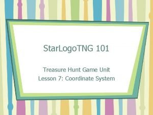 Star Logo TNG 101 Treasure Hunt Game Unit