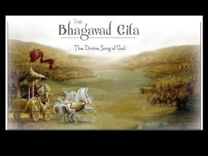 The Bhagavad Gita is a part of a