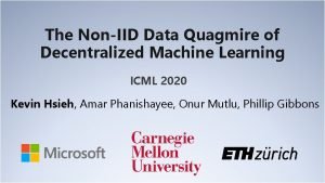 The non-iid data quagmire of decentralized machine learning