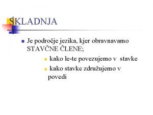 Podredja tabela