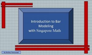 Singapore maths bar model
