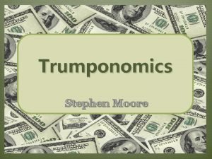 Trumponomics vs reaganomics