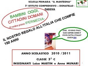 Istituto comprensivo donatello roma
