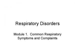 Ddx of cough Ddx of cough