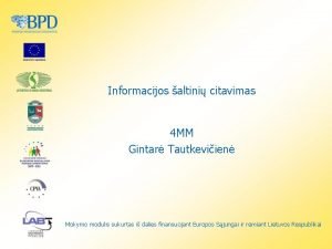 Citavimas tekste