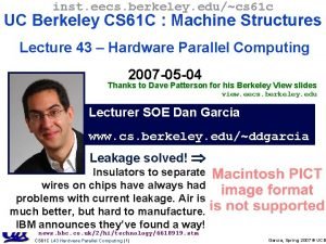 inst eecs berkeley educs 61 c UC Berkeley