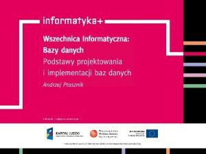 Implementacja bazy danych