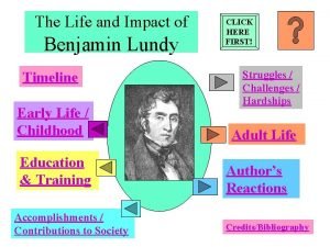 Benjamin lundy accomplishments