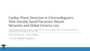 Cardiac Phase Detection in Echocardiograms With Densely Gated