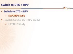 Dtg/rpv