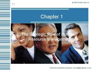 2003 Prentice Hall Inc 1 1 Chapter 1