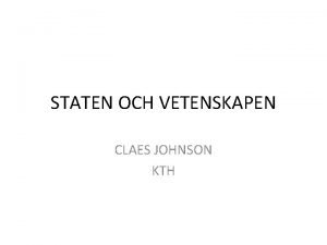 Claes johnson