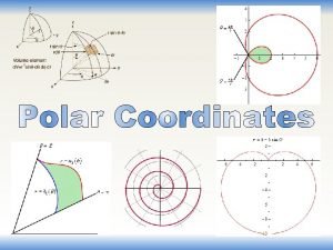 Polar coordinates