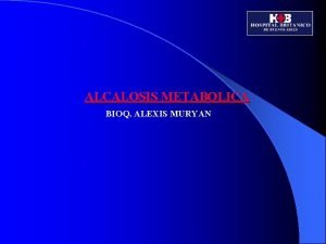 Causas de alcalosis metabolica