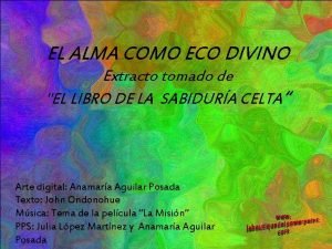 Manantial eco divino