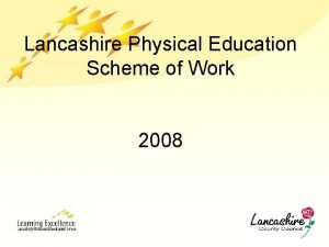 Lancashire pe scheme of work