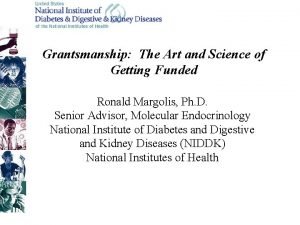 Grantsmanship The Art and Science of Getting Funded