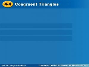 4-4 congruent triangles