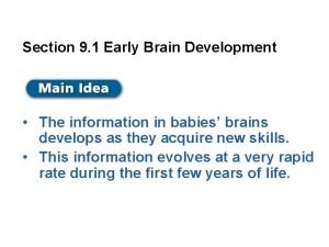 Understanding brain structure section 9-1