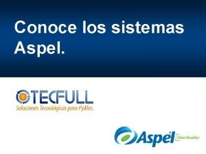 Conoce los sistemas Aspel AspelSAE Catlogo de clientes