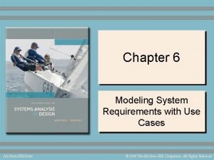 Chapter 6 Modeling System Requirements with Use Cases