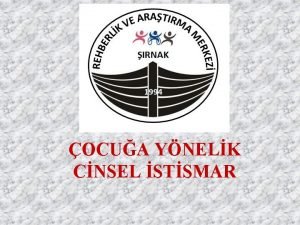 OCUA YNELK CNSEL STSMAR Tanm Psikososyal ve seksel