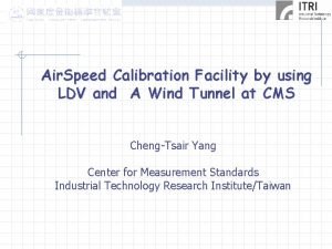 Air speed calibration