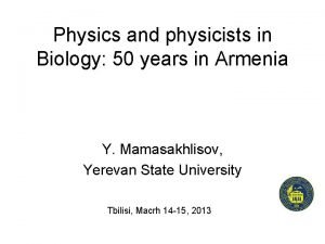 Physics and physicists in Biology 50 years in