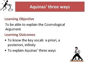 Aquinas three ways