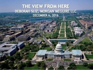 THE VIEW FROM HERE DEBORAH SLIZ MORGAN MEGUIRE