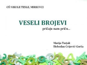 Veseli brojevi