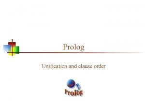 Prolog unification