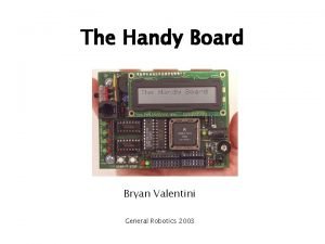 Handy board microcontroller