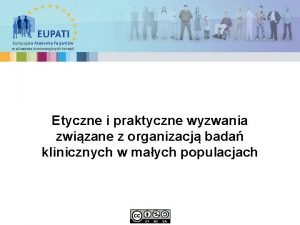 Europejska Akademia Pacjentw w obszarze innowacyjnych terapii Etyczne