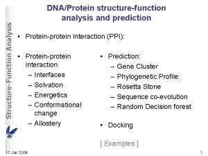 Protein-protein docking