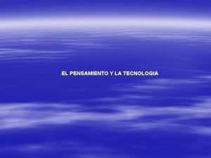 EL PENSAMIENTO Y LA TECNOLOGIA STEPHEN HAWKING Ocupa