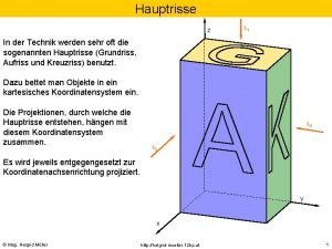 Grundriss aufriss kreuzriss