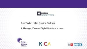 Hilton nursing partners Hilton nursing partners