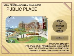Materi tentang public places