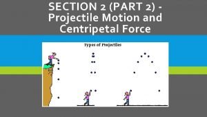 An object in projectile motion will follow which path?
