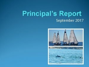 Principals Report September 2017 Grade 8 Transition Ravens